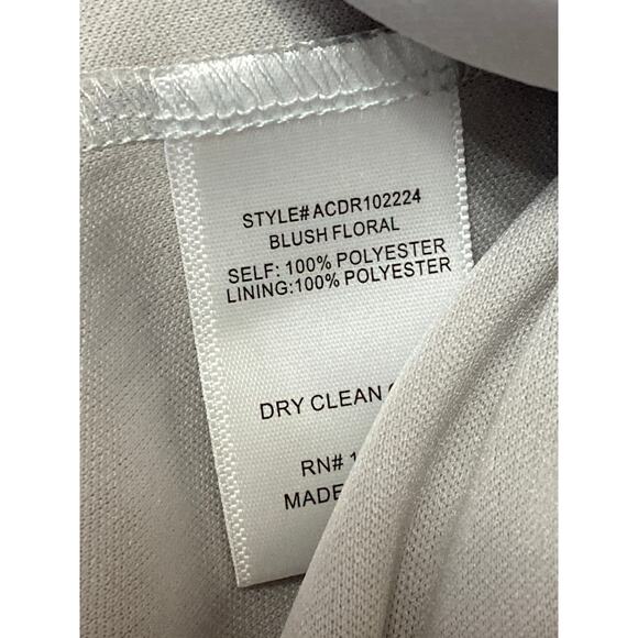 ASTR The Label Emmeline Pink Green Cutout Ruffle Floral Tiered Maxi Dress Sz XS - Picture 6 of 6